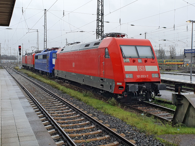 101 im Hbf Karlsruhe