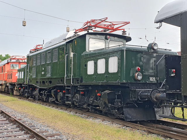 1020 im Bayerischen Eisenbahnmuseum Nördlingen