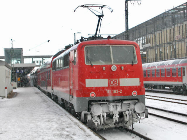 111 �im Bhf Regensburg