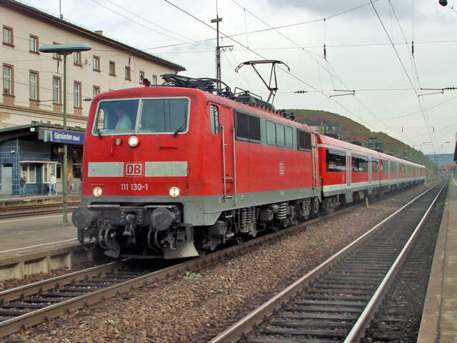 111 im Bhf Gemünden(Main)