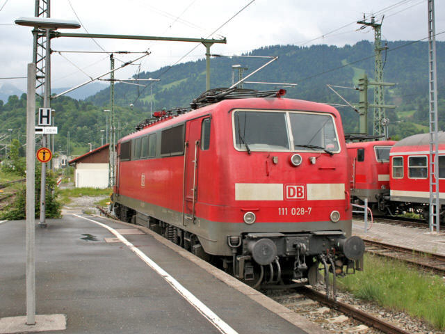 111  im Bhf Garmisch-Partenkirchen