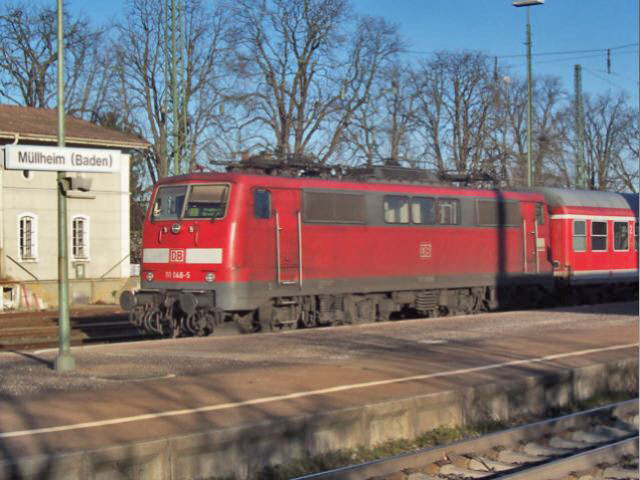 111 �im Bhf Müllheim(Baden)