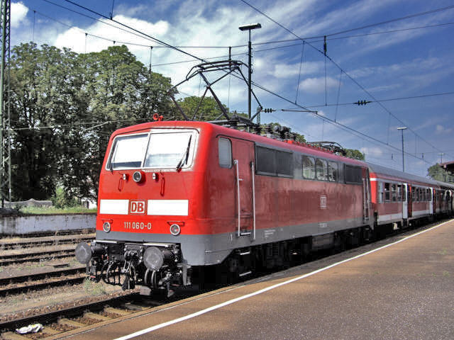 111 �im Bhf Müllheim(Baden)