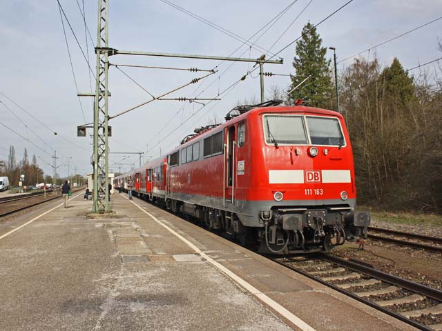 111 �im Bhf Schwäbisch Hall-Hessental