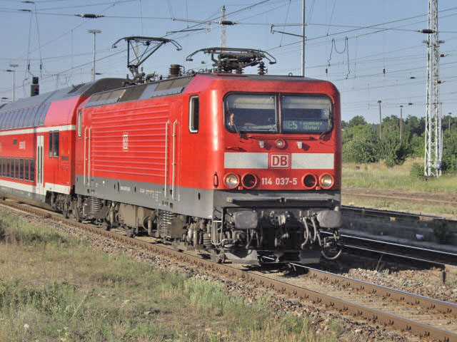 114 im Bhf Neustrelitz