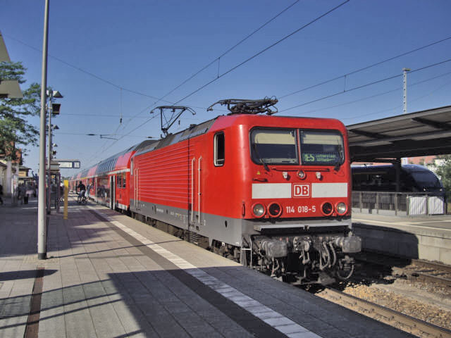 114 im Bhf Neustrelitz