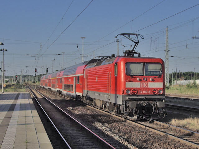 114 im Bhf Neustrelitz