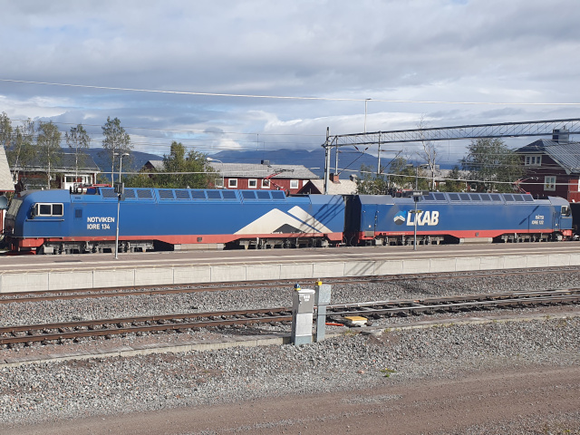 IORE im Bhf Abisko