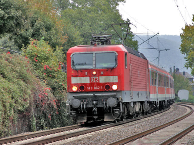 143 rechtsrheinische Strecke nördlich Lorchhausen