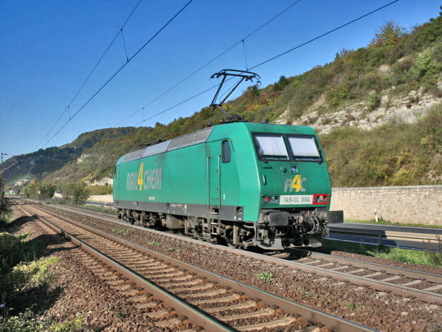 145 �auf der Maintalstrecke bei Veitshöchheim