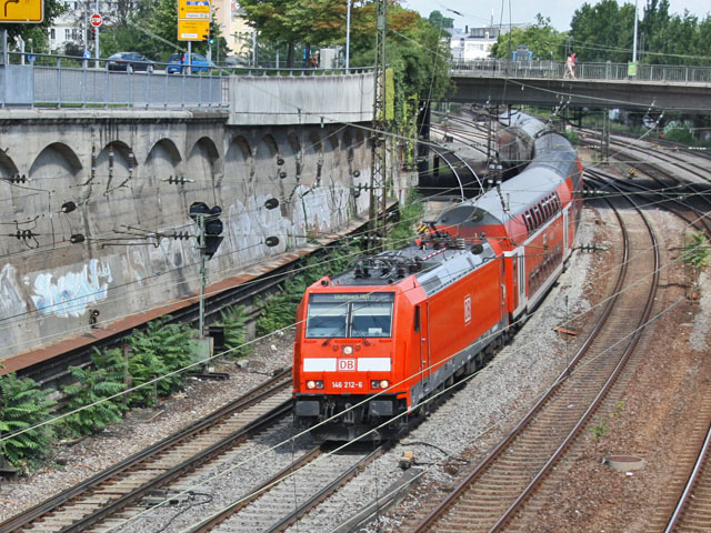 146 südlich des Bhf´s Ludwigsburg