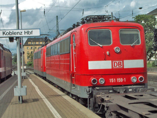 151 im Bhf Koblenz