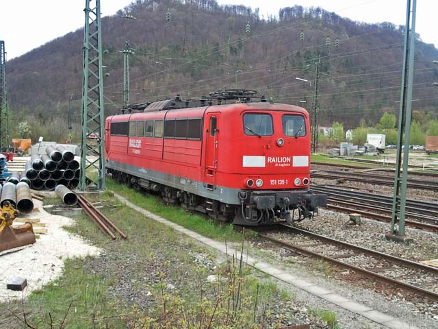 151 �im Bhf Geislingen