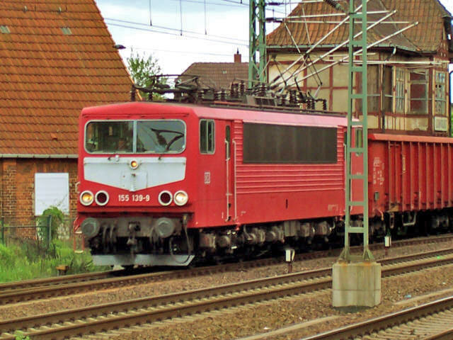 155 im Bhf Ludwigslust