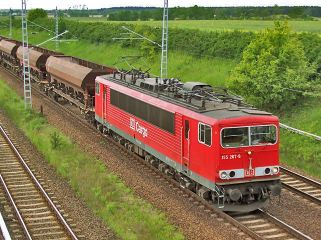 155 zwischen Schönfließ und Bergfelde