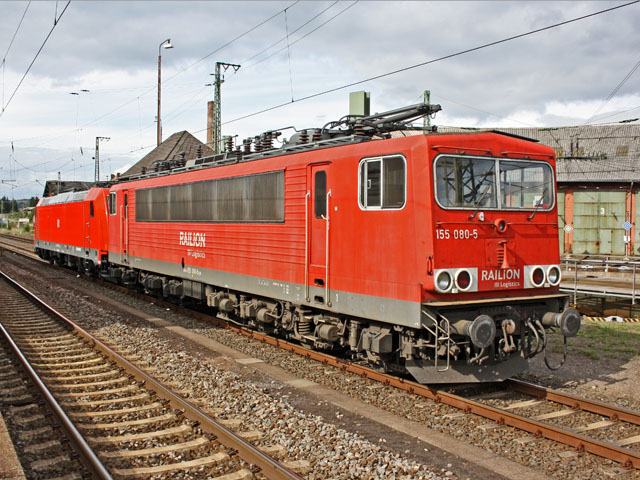 155 im Bhf Bebra