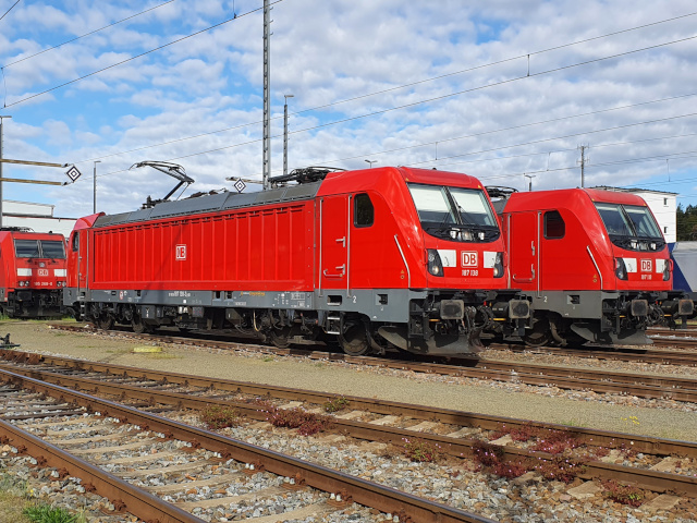 187 �im Rangierbahnhof Neuseddin
