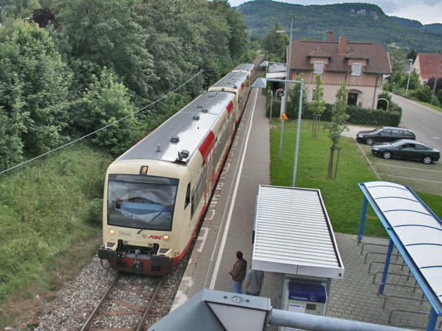 214 �im Bhf Lautlingen