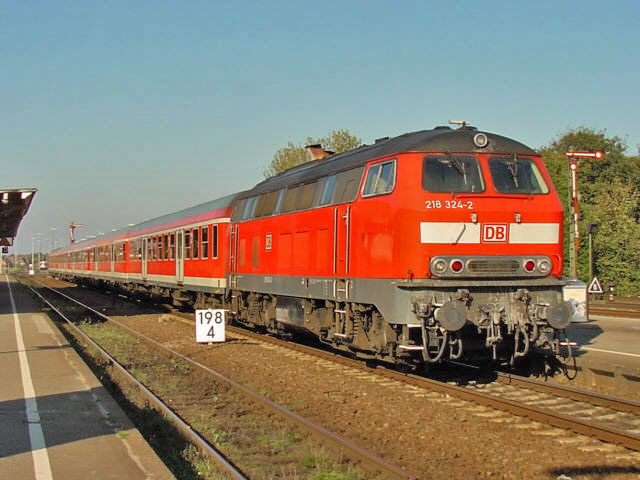 218  im Bhf Nieb&uuml;ll