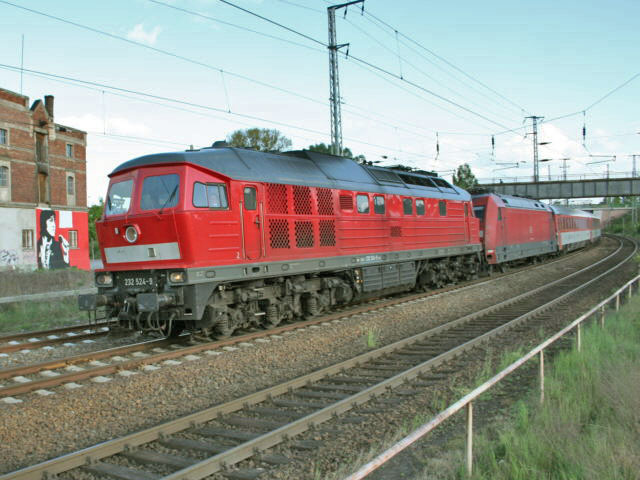 232 �im Bhf Prenzlau