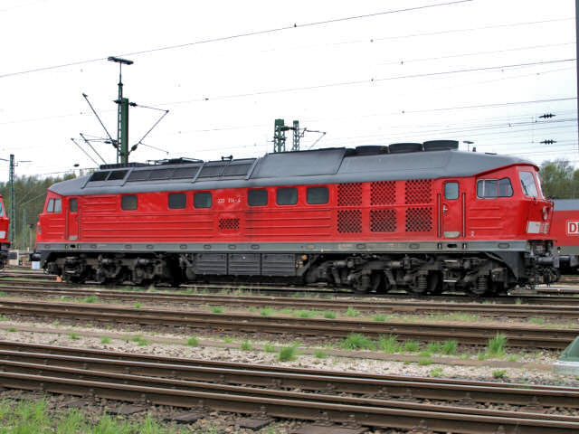 233 �im Rangierbahnhof Maschen