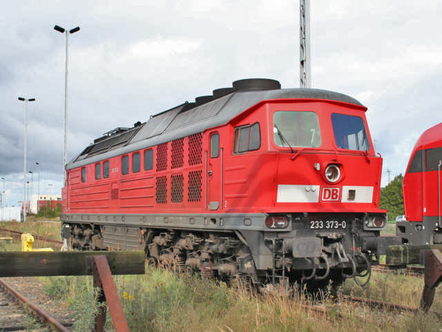 233 �im Fährbahnhof Mukran (Rügen)