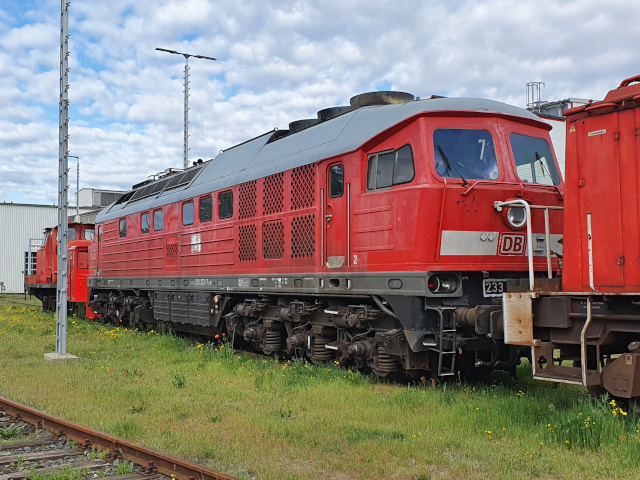 233 �im Rangierbahnhof Neuseddin