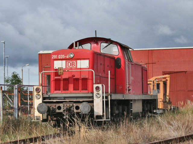 291  im F&auml;hrbahnhof Mukran (R&uuml;gen)