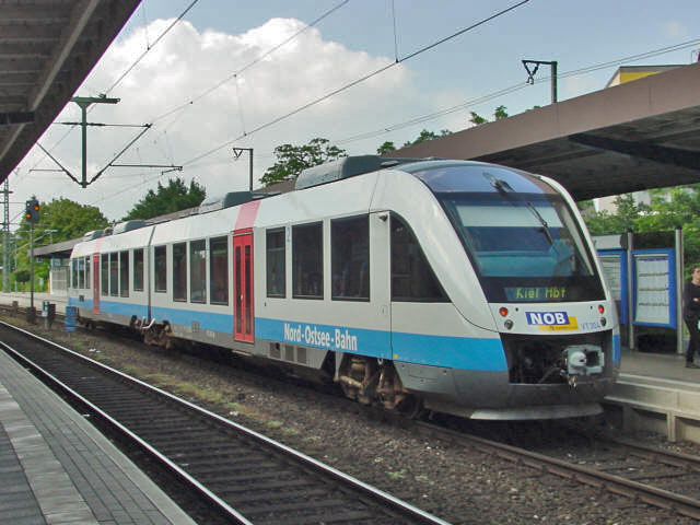 VT 304 im Bhf Neumünster