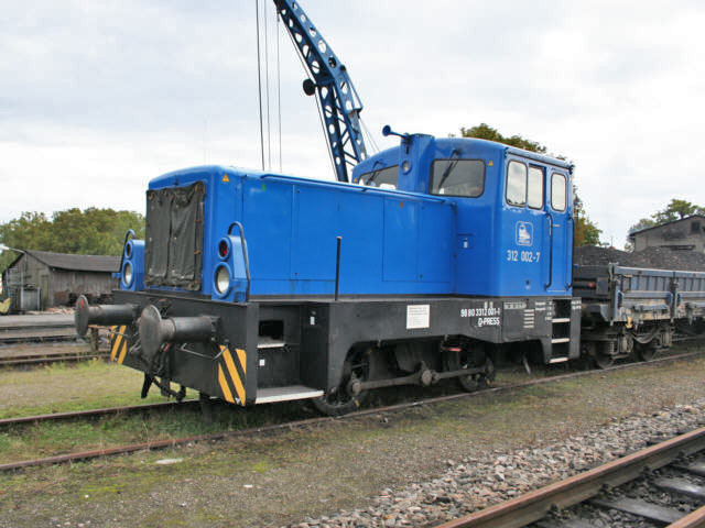 312 im Bhf Putbus (Rügen)