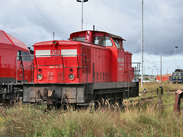 347 �im Fährbahnhof Mukran (Rügen)
