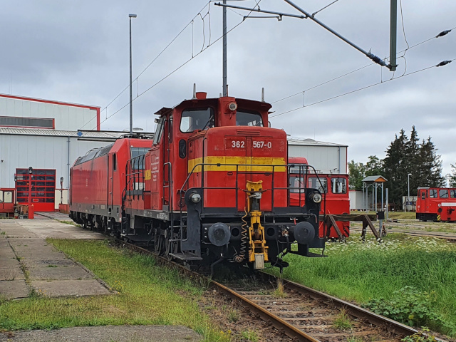 362 beim Hafen-Bhf Rostock