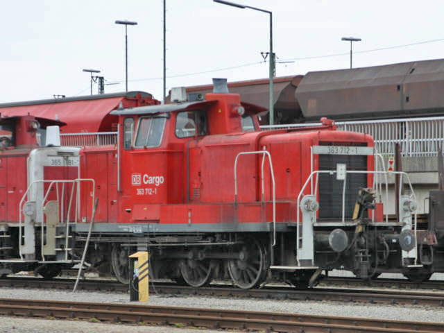 363 �im Rangierbahnhof Maschen
