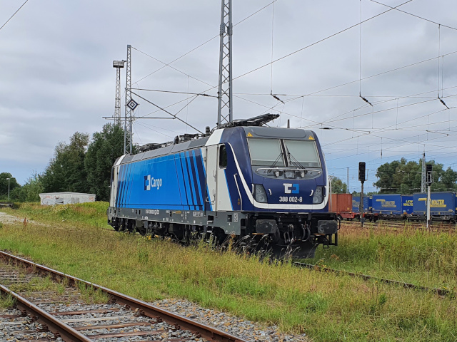 388 beim Hafen-Bhf Rostock