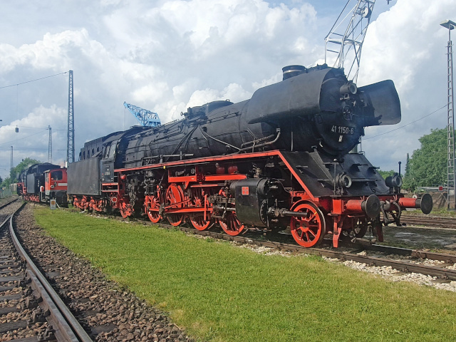 41 im Bayerischen Eisenbahnmuseum Nördlingen