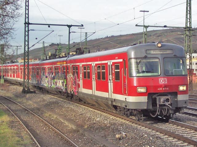 420 bei Stuttgart-Untertürkheim