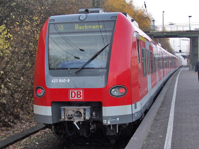 423 �im Bhf Backnang