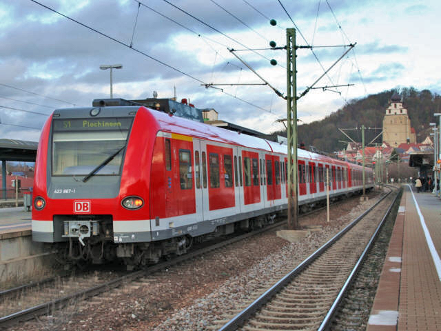 423 �im Bhf Herrenberg