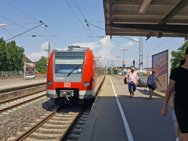 423 �im Bhf Kornwestheim Pbf