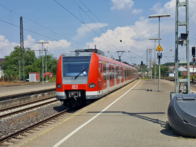 423 �im Bhf Kornwestheim Pbf