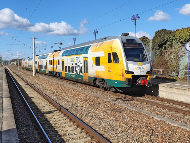 ET 445 im Bhf Lübben