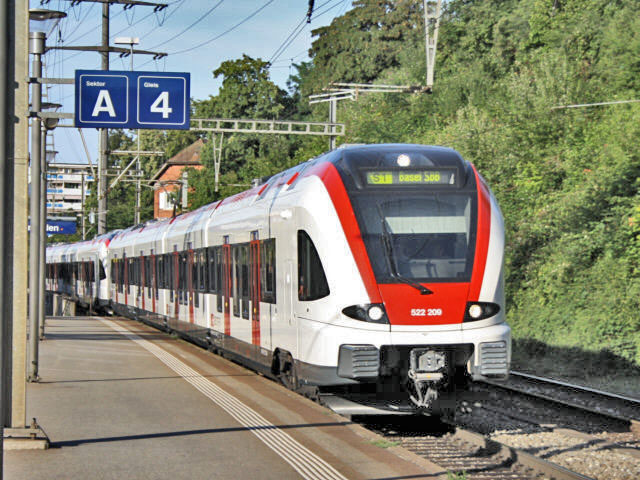 522 �im Bhf Rheinfelden 