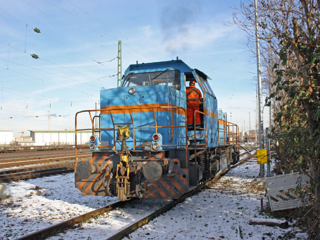 575 im Güterbahnhof Freiburg