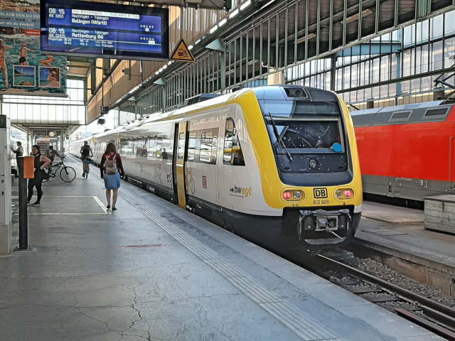 612 im Hbf Stuttgart