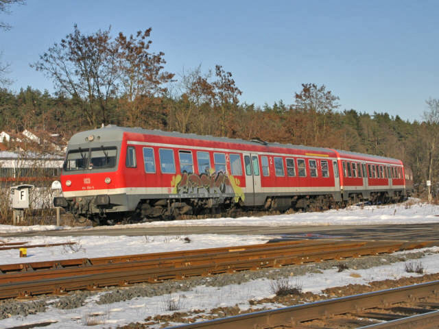 614 im Bhf Neunkirchen am Sand