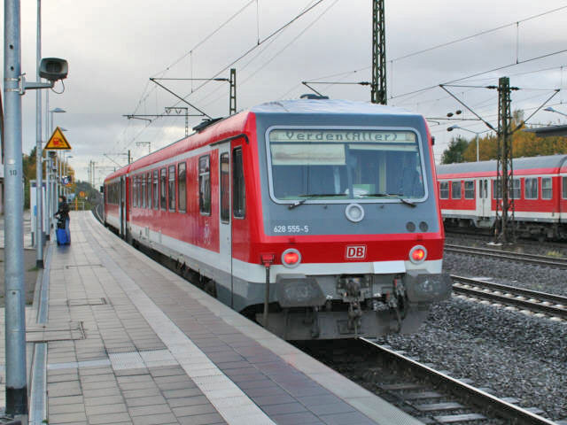 628 �im Bhf Rotenburg/Wümme