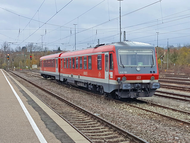 628 �im Bhf Crailsheim