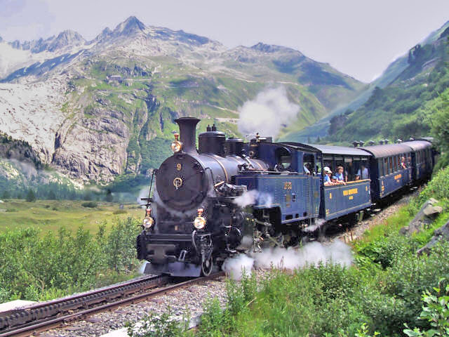 DFB 9 �bei Gletsch