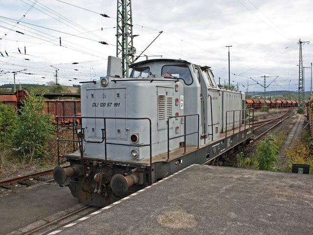DLI120 im Bhf Bebra