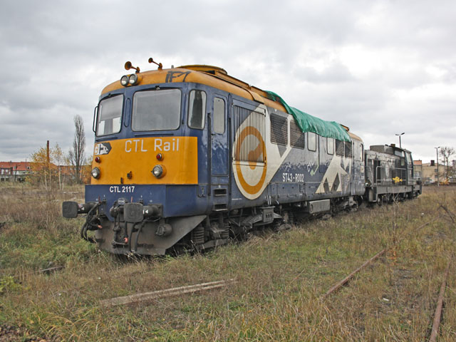 ST43 auf Rangiergleisen von Kostrzyn (Küstrin)